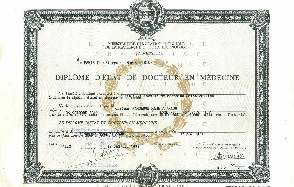 3 - MEDICAL DEGREE - 1